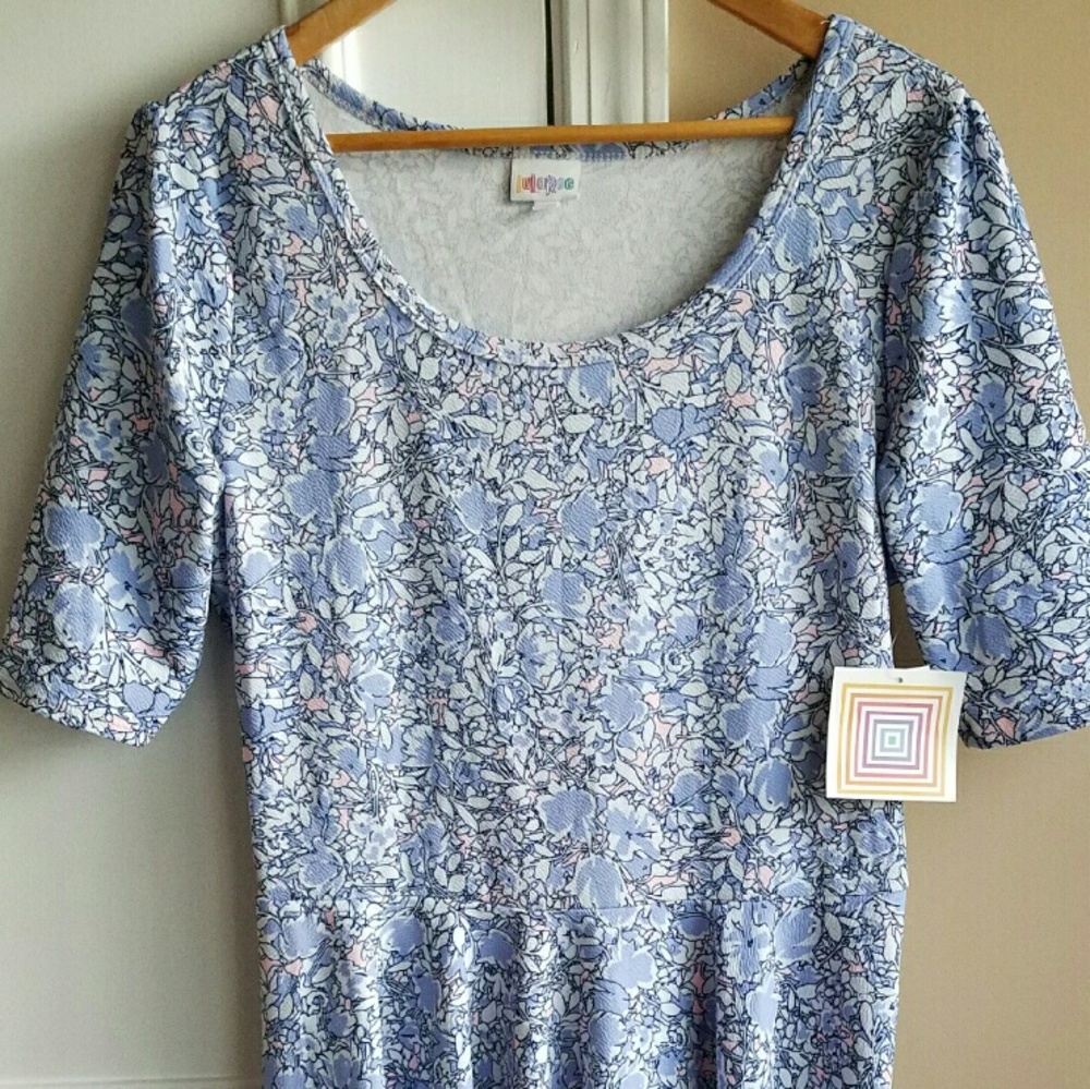 NWT Beautiful LuLaRoe Purple Nicole Dress