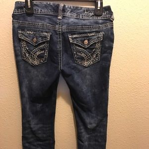 Dark blue light was pants size 3/4