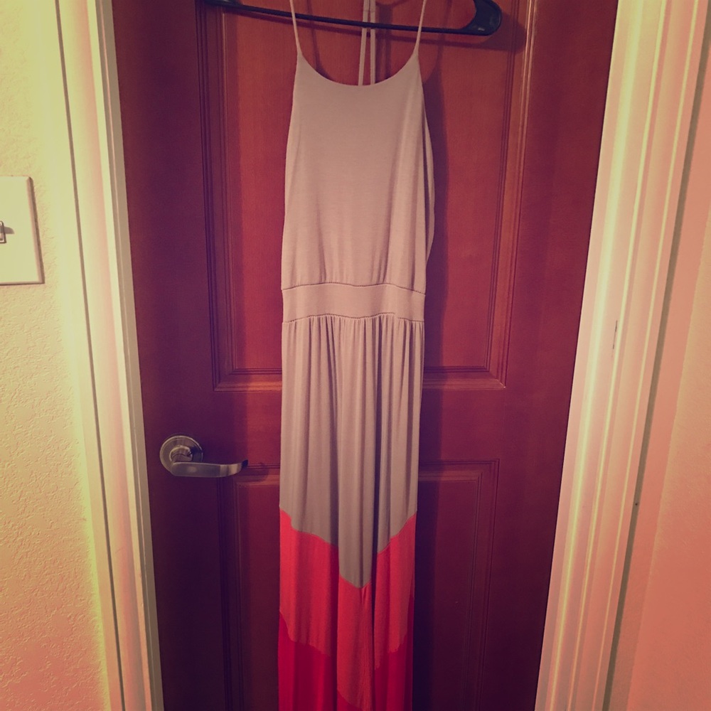 Halter maxi dress