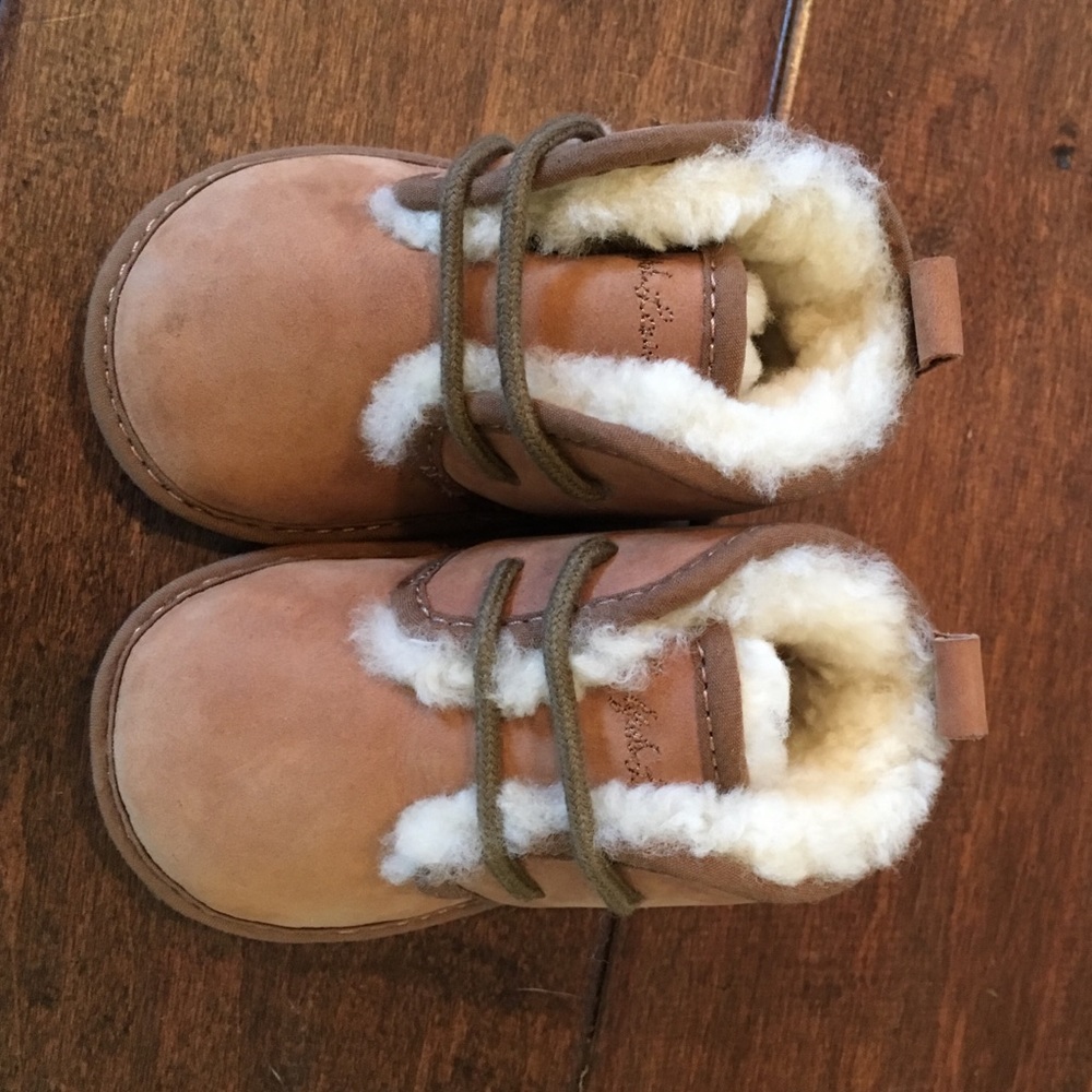Ralph Lauren Layette Brown Booties