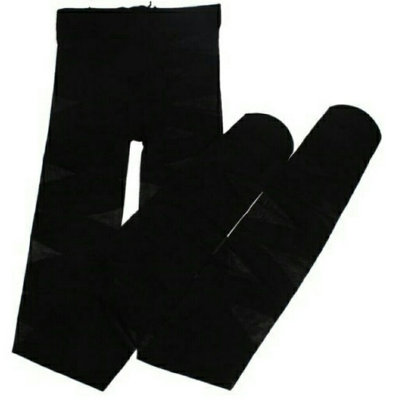 NEW-RESTOCKED! On Trend Black Bandage Stocking OS - Picture 3 of 5