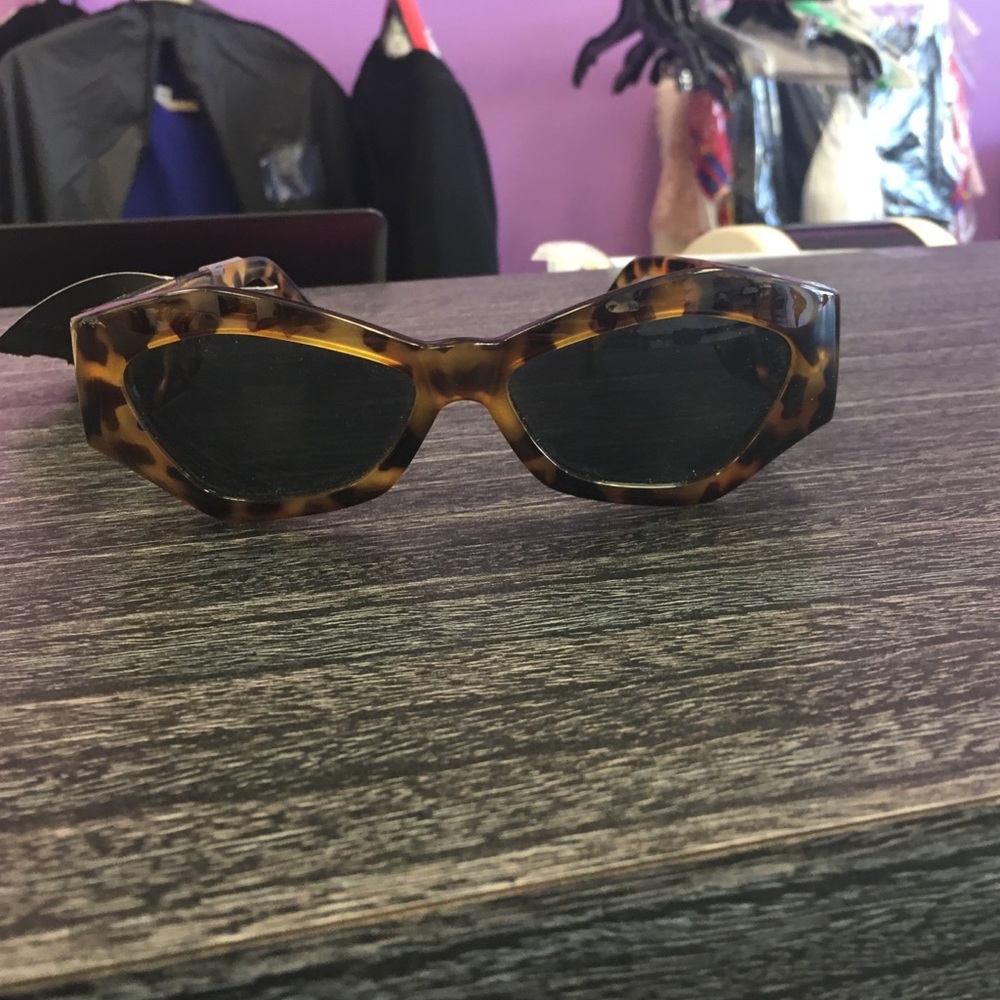 Versace hexagon sunglasses