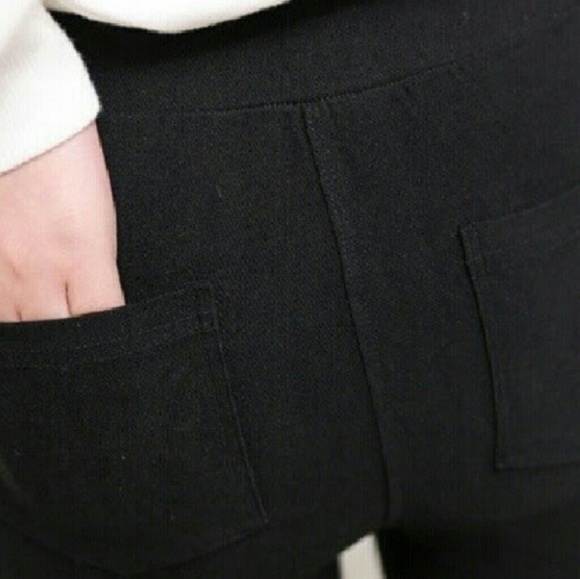 High rise Stretch destroyed pants - Picture 3 of 4