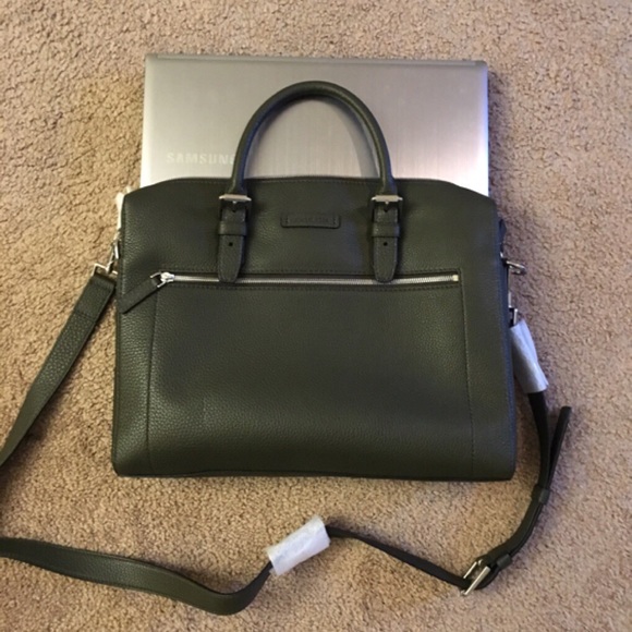 🚫Sold🚫Michael Kors Bryant Front Zip Briefcase - Picture 7 of 8