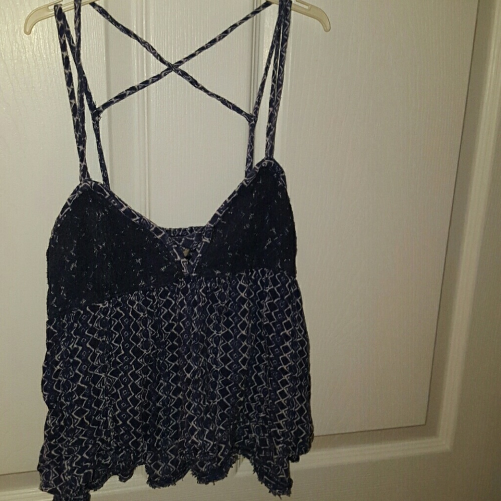Hollister strappy tank