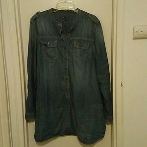 Denim Shirt/Dress