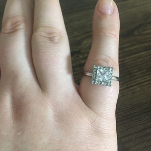 10/$20 Rhinestone Cubic Zirconia Adjustable Ring