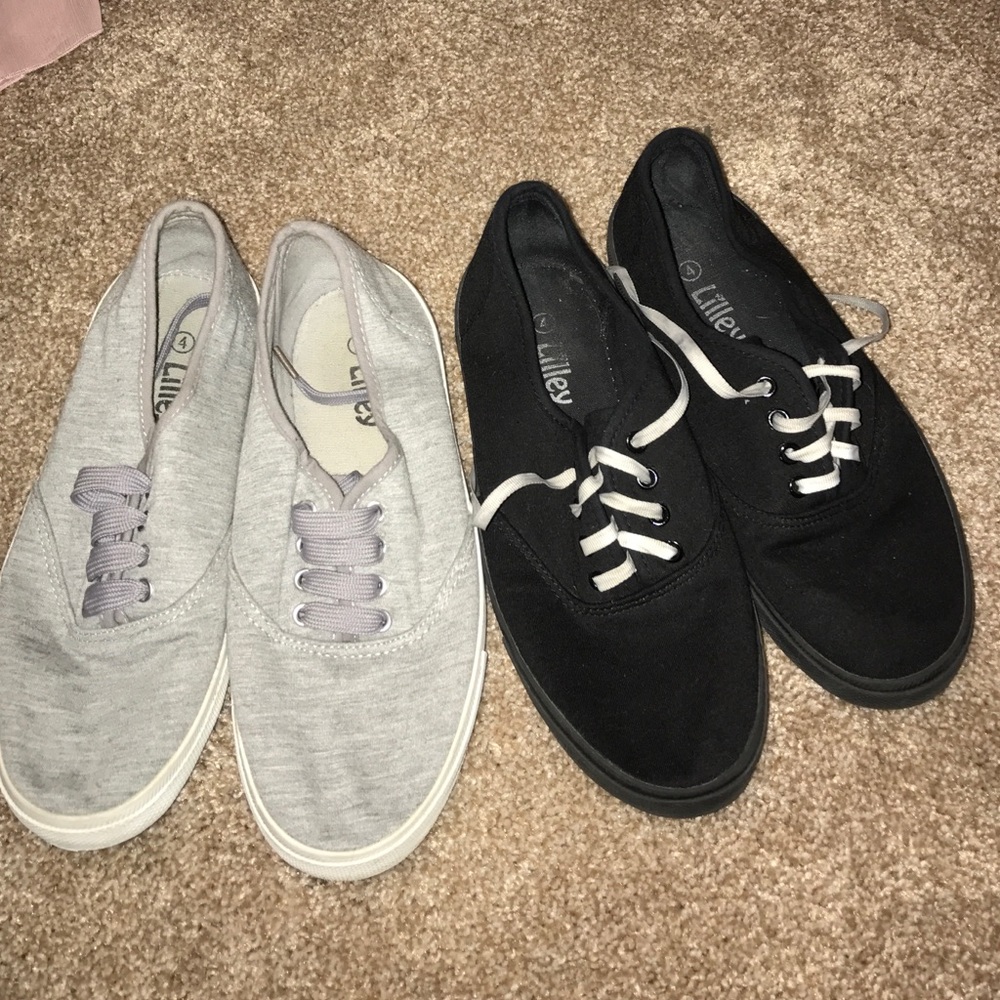 Two pairs of lilley sneakers!