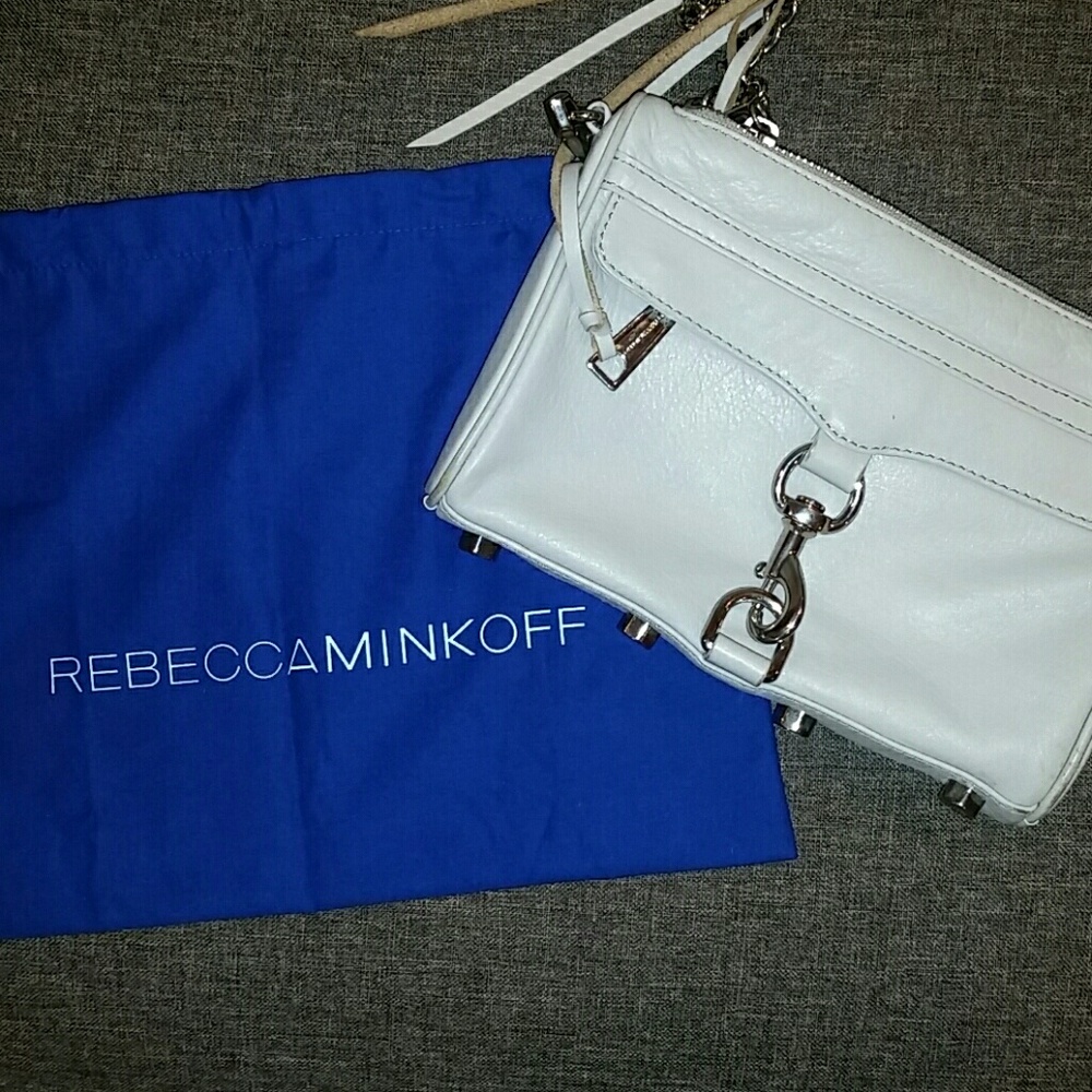 grey Rebecca Minkoff mini MAC