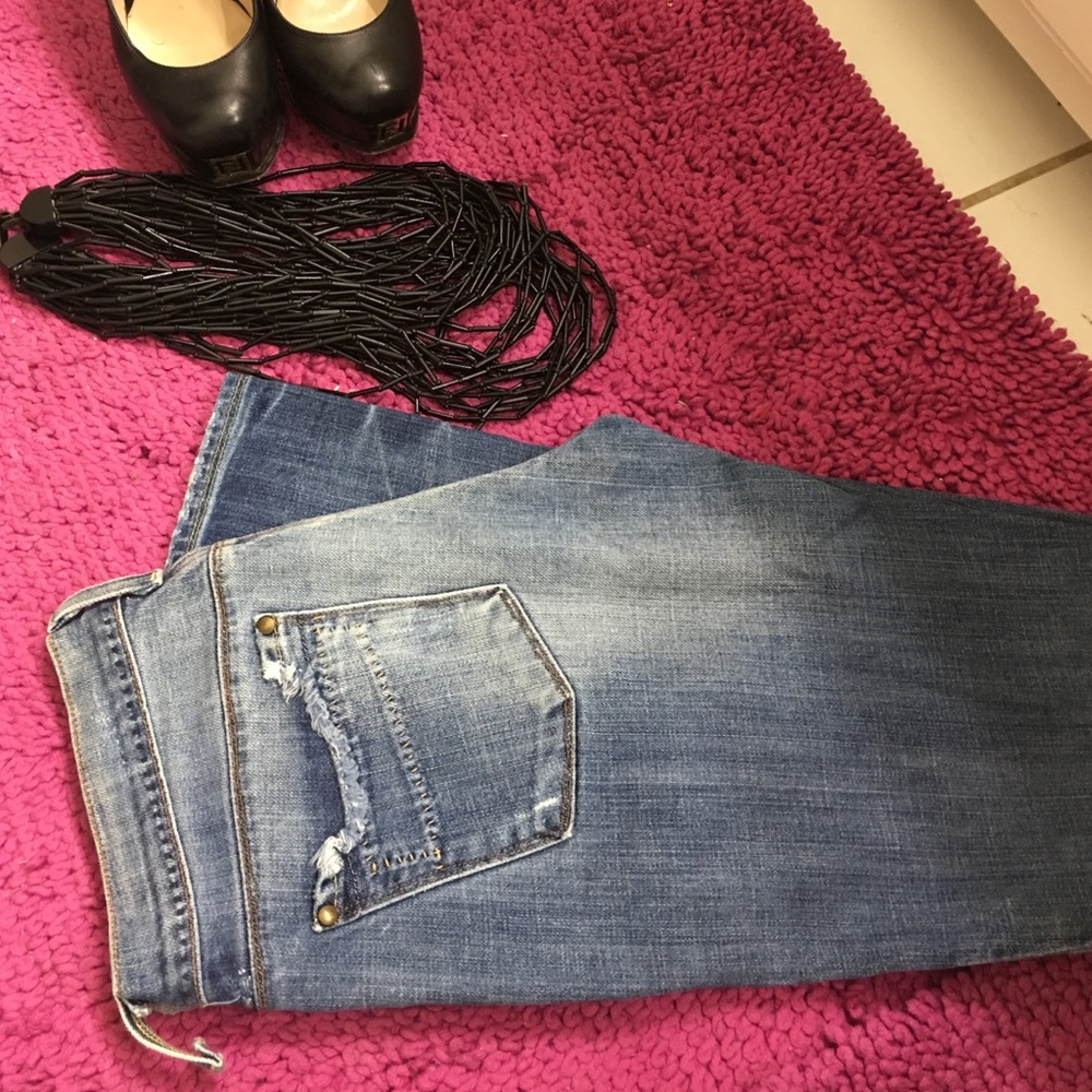 Citizens of humanity ripped & stitched low rise