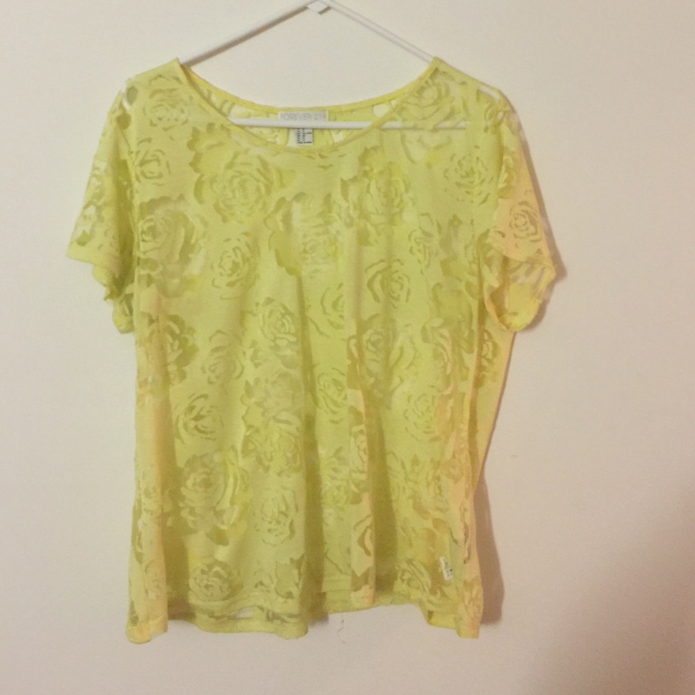Yellow t-shirt