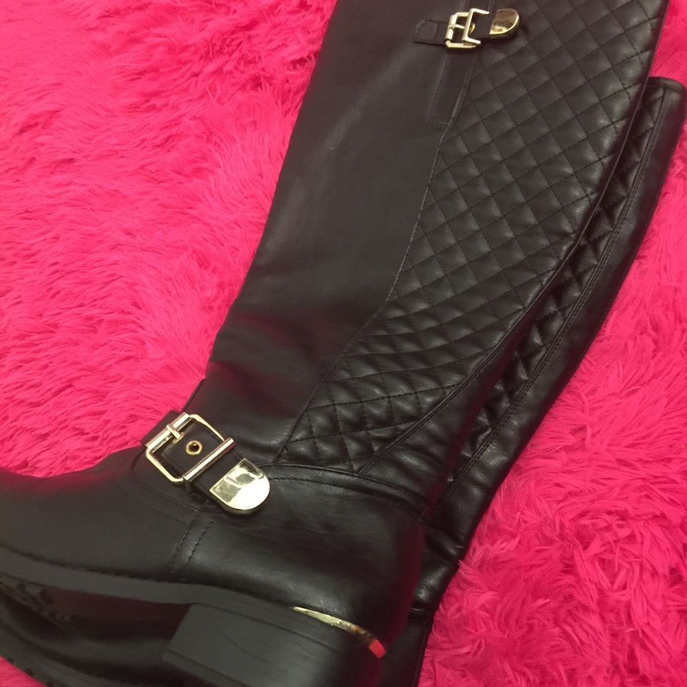 Knee High Quilted Boot