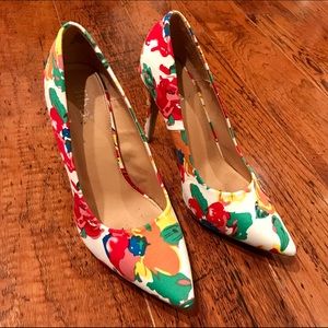 Floral Diba pumps