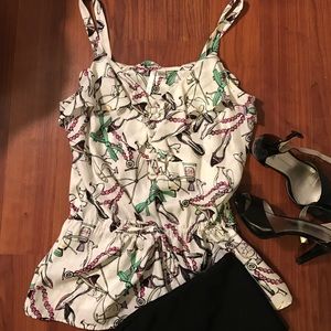 Lauren Conrad dressy blouse