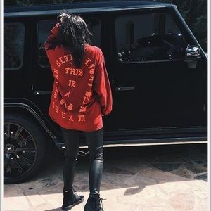 Yeezy Merch Long Sleeve Shirt