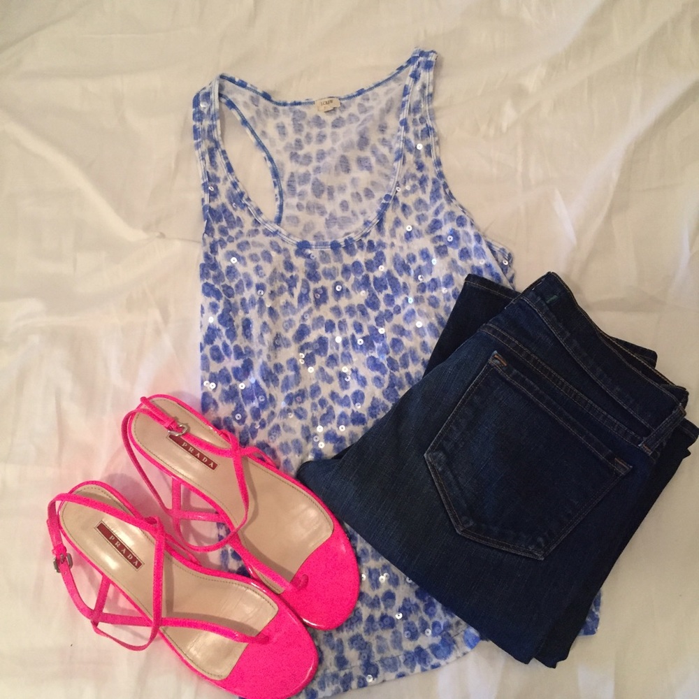 SALE- J.Crew Tank Top - Picture 1 of 3