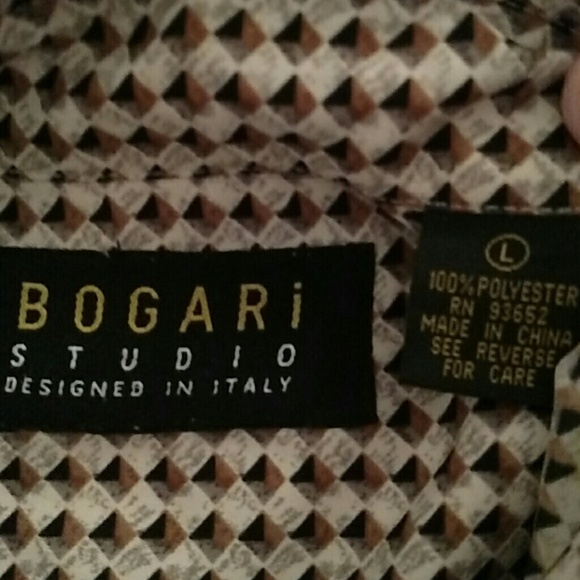 MENS ITALIAN Dress Shirt Bogari Studio L MakeOffer - Picture 2 of 3