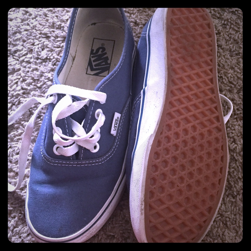 Blue classic Vans