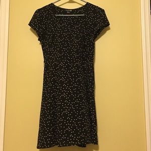 A-line Night Sky Star Print Dress