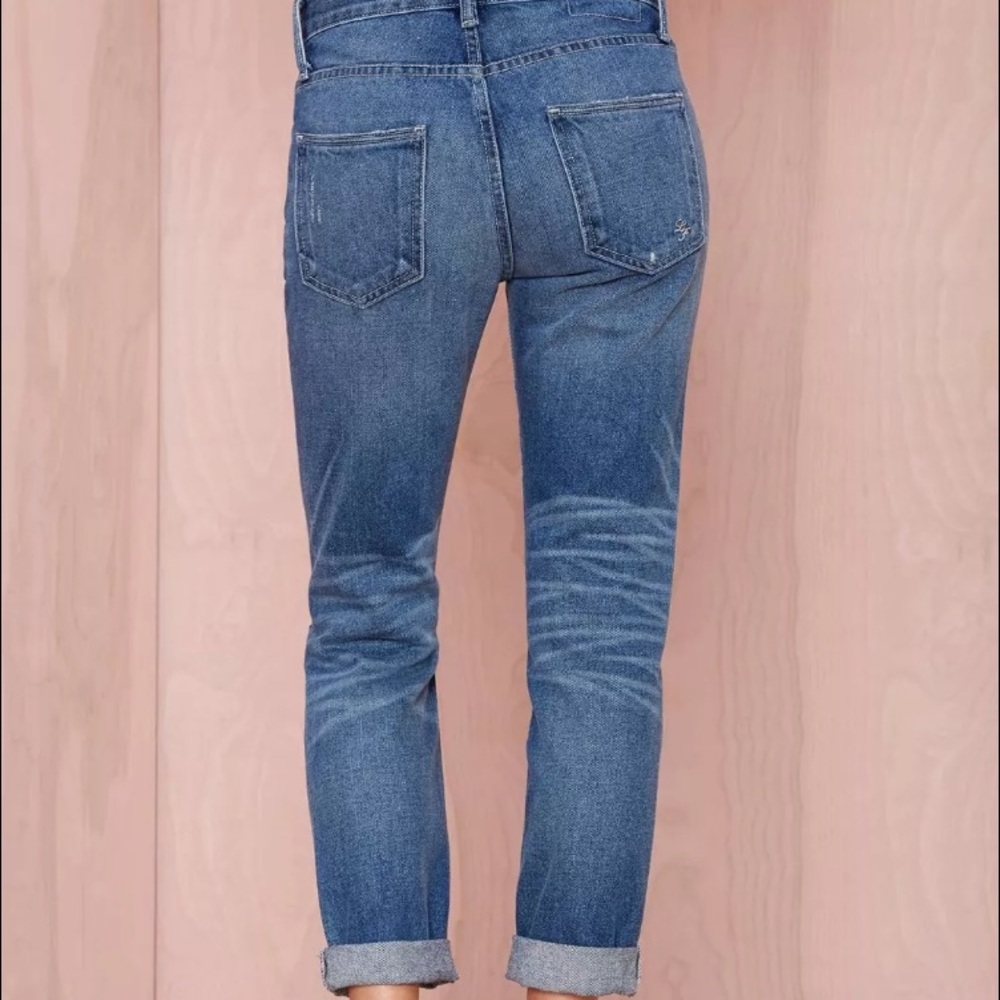 Lovers + Friends Ezra Boyfriend Distressed Jeans - Picture 2 of 4