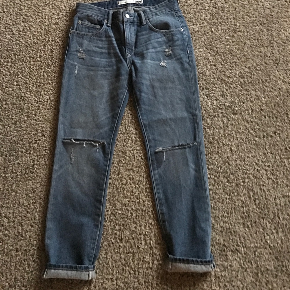 Lovers + Friends Ezra Boyfriend Distressed Jeans - Picture 4 of 4