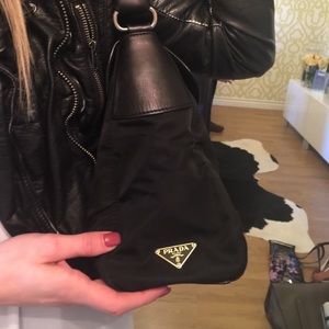 Prada purse gorgeous leather made in Italy