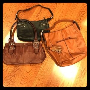 Leather Purse Lot