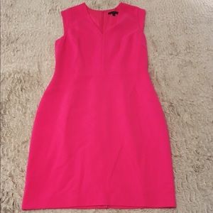 Bright pink Banana Republic dress
