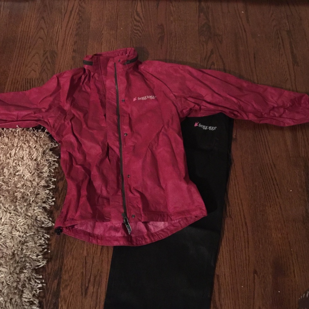 Waterproof jacket and pants