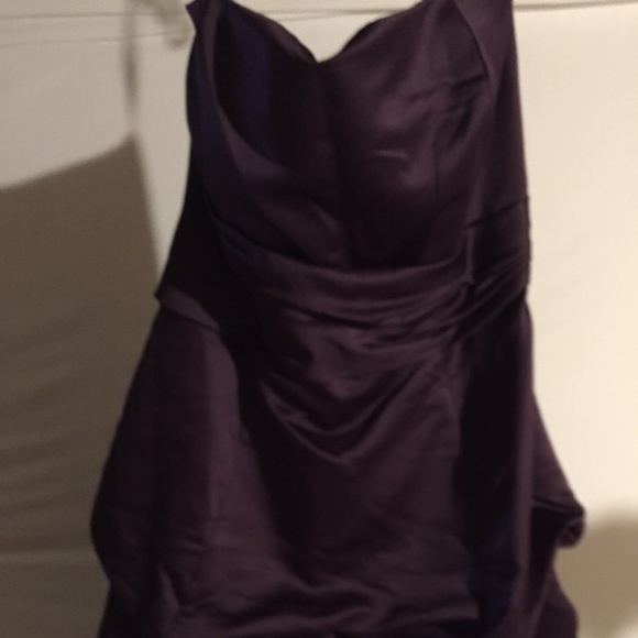 Eden Bridesmaids Purple Formal Gown Size 18 - Picture 1 of 4
