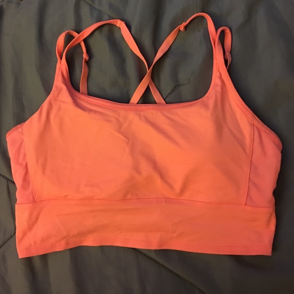 F21 orange sport bra - Picture 1 of 2