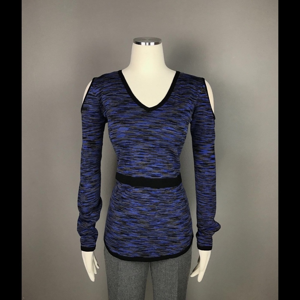 ALL @ ONCE Women's Sweater Cold Shoulder Top New
