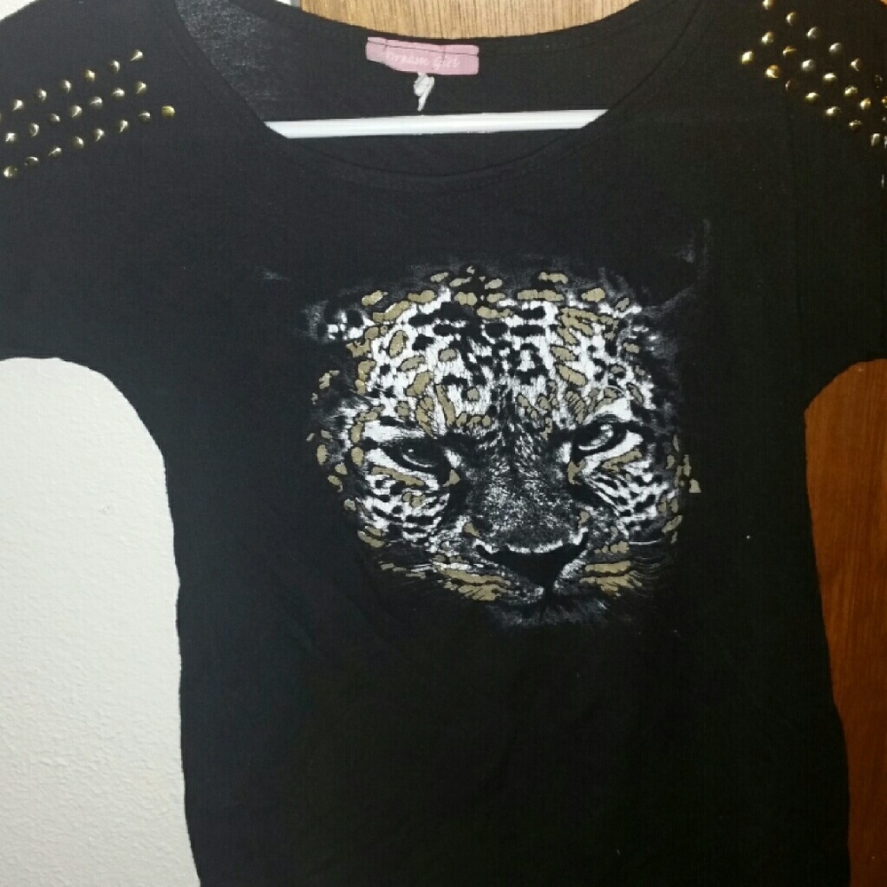 Rocker leopard shirt