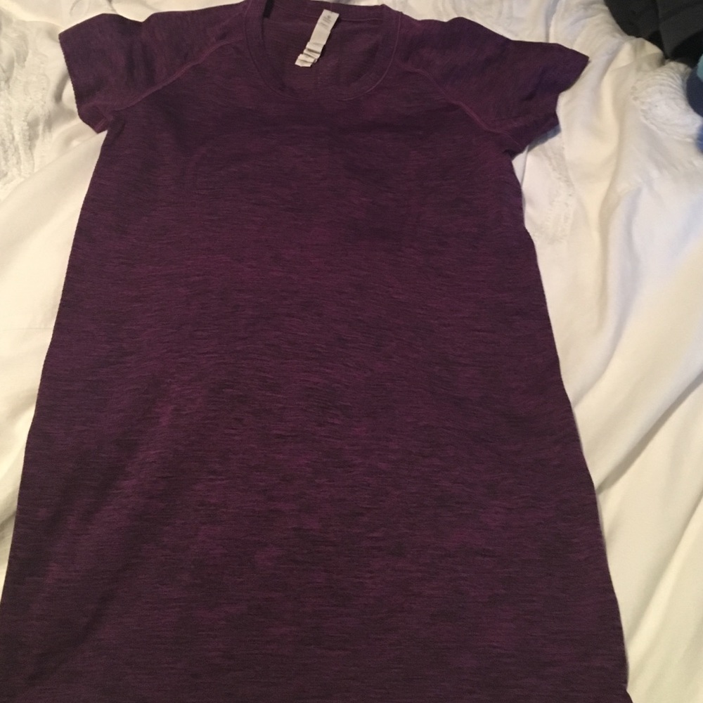 Lululemon purple tshirt