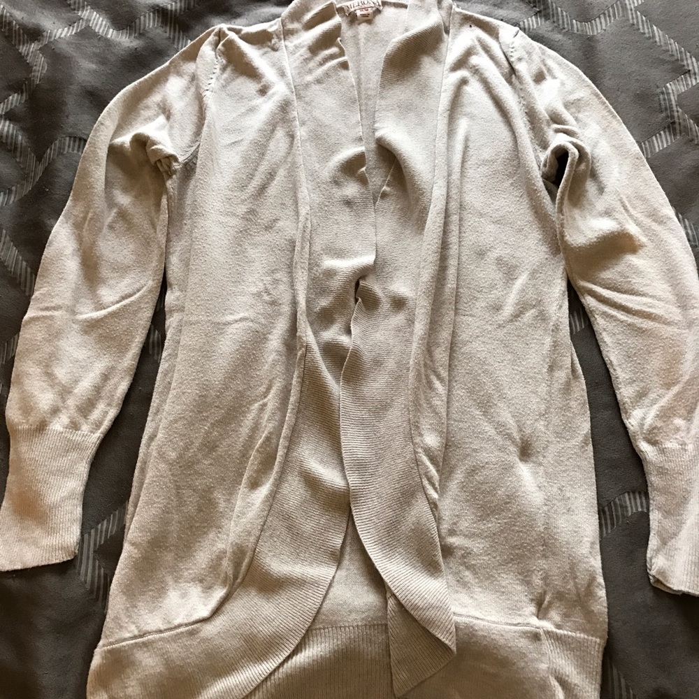 Cream cocoon cardigan