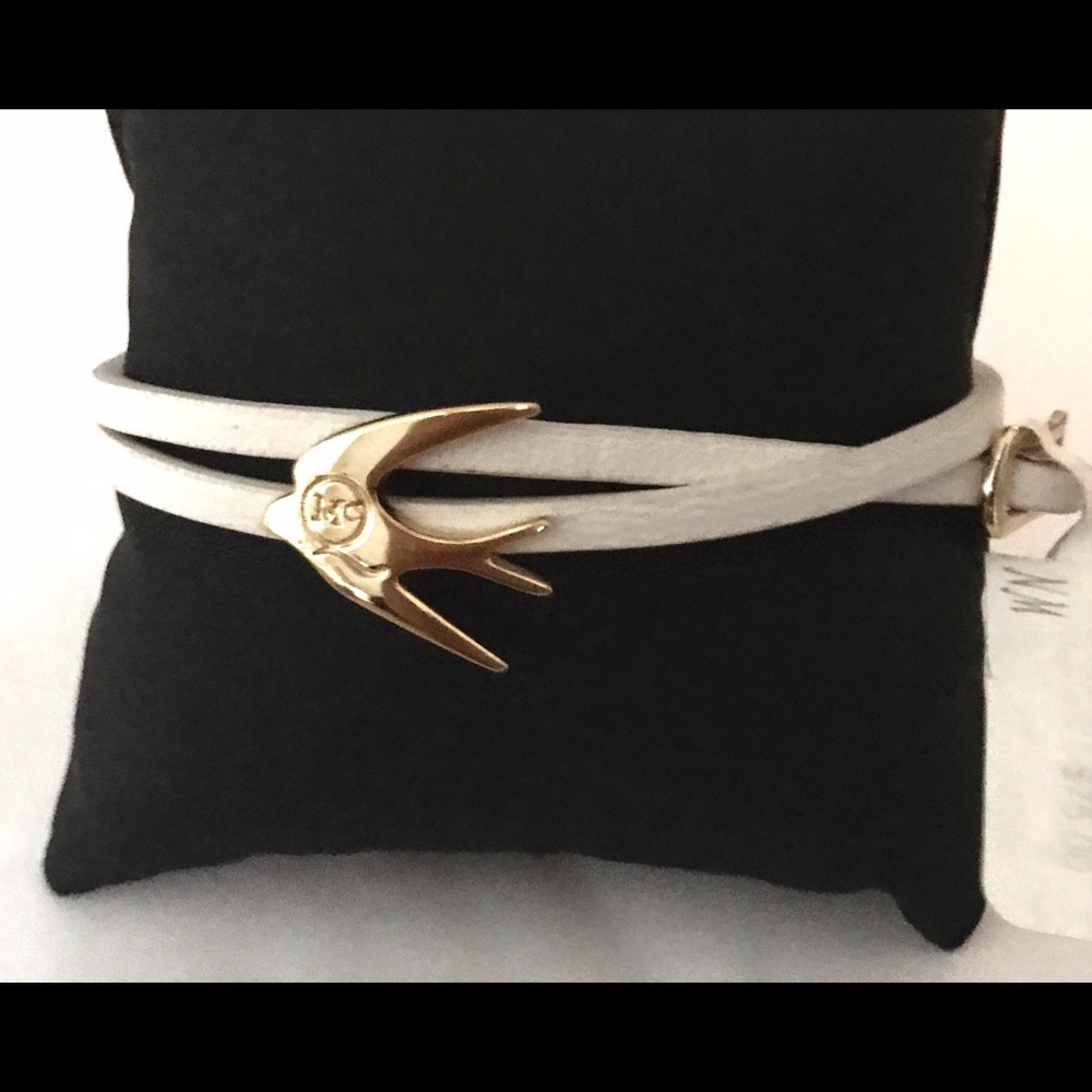 McQ Alexander McQueen leather wrap bracelet/choker