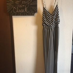 Black pin stripe jumper