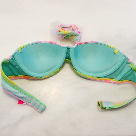 SOLD! Victoria's Secret Strapless Bikini Top - Picture 2 of 3