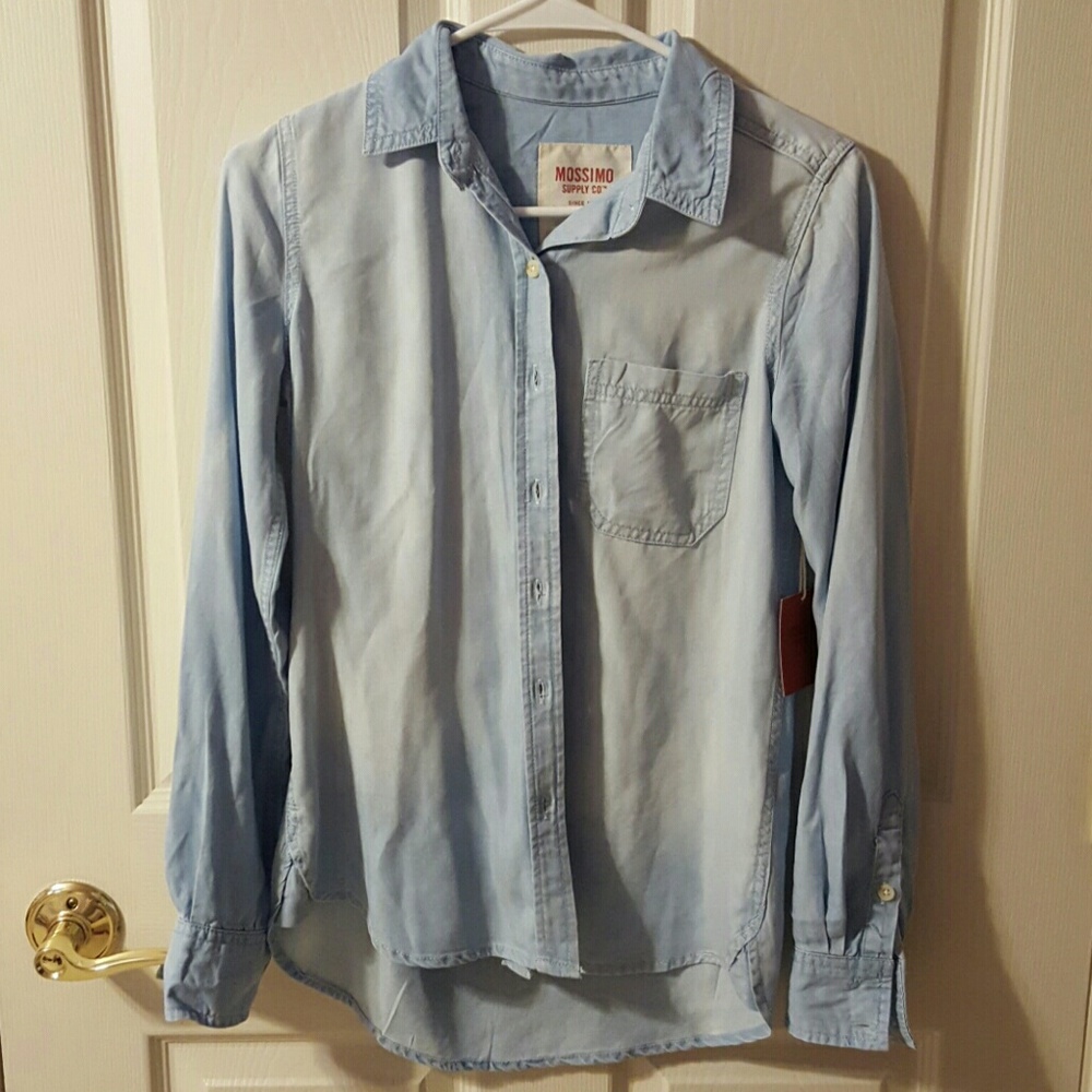 Mossimo Chambray Shirt Brand New