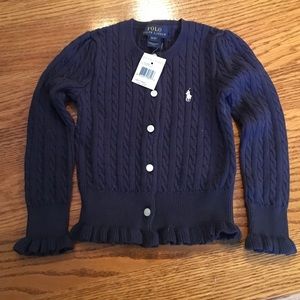 Button down sweater