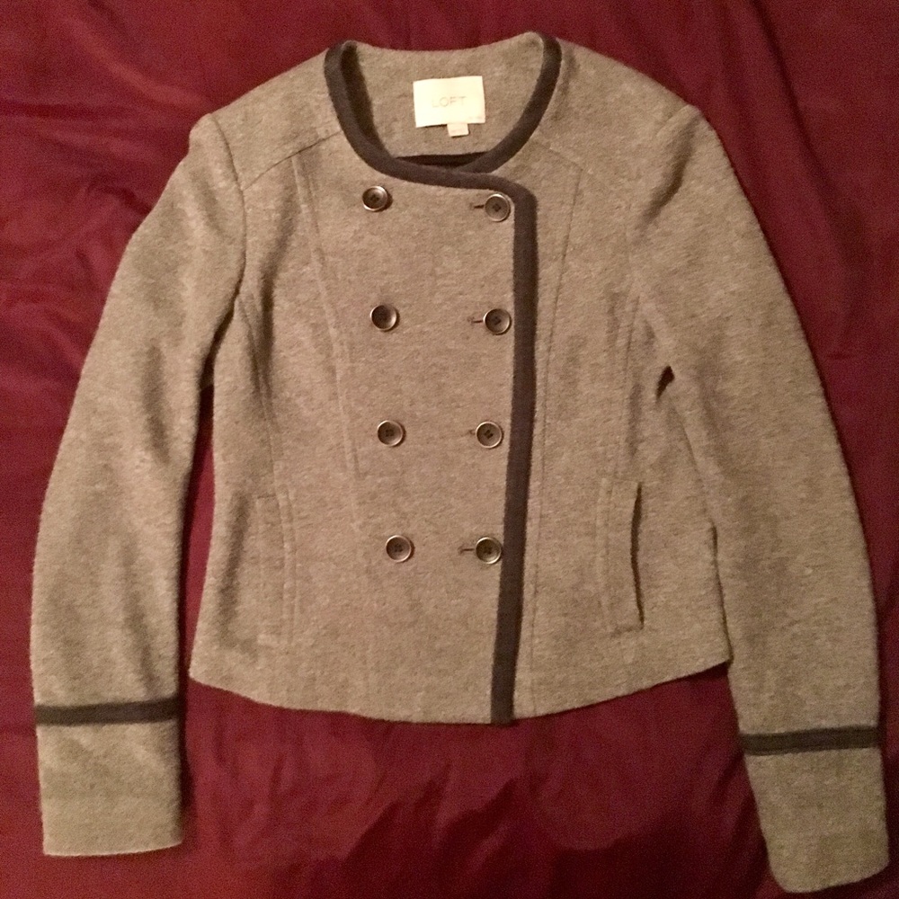 Loft Double Breasted Blazer