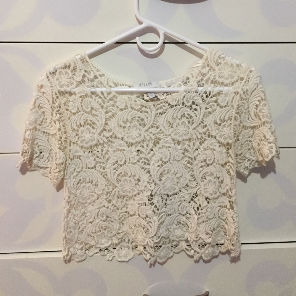 Crochet/lace shirt