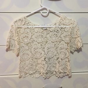 Crochet/lace shirt