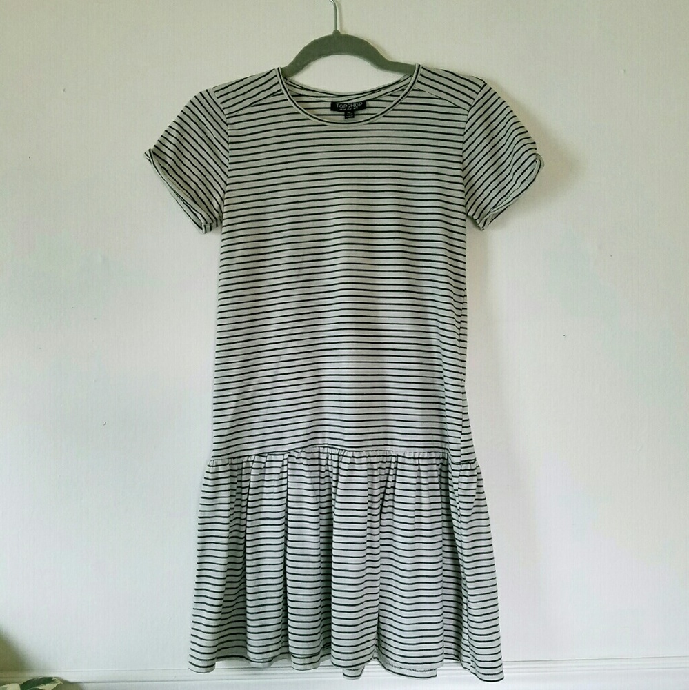 Topshop Drop waist Dress