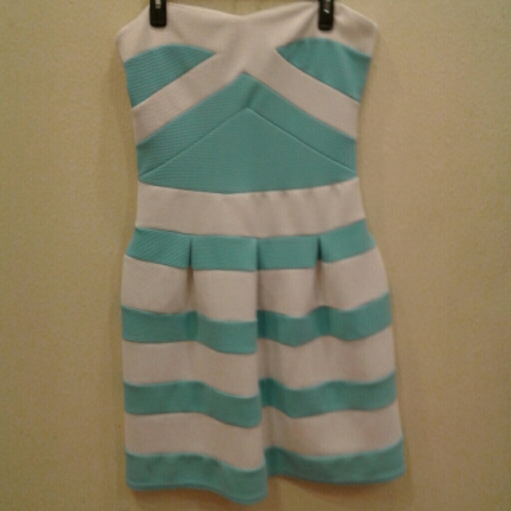 Stripped summer dress