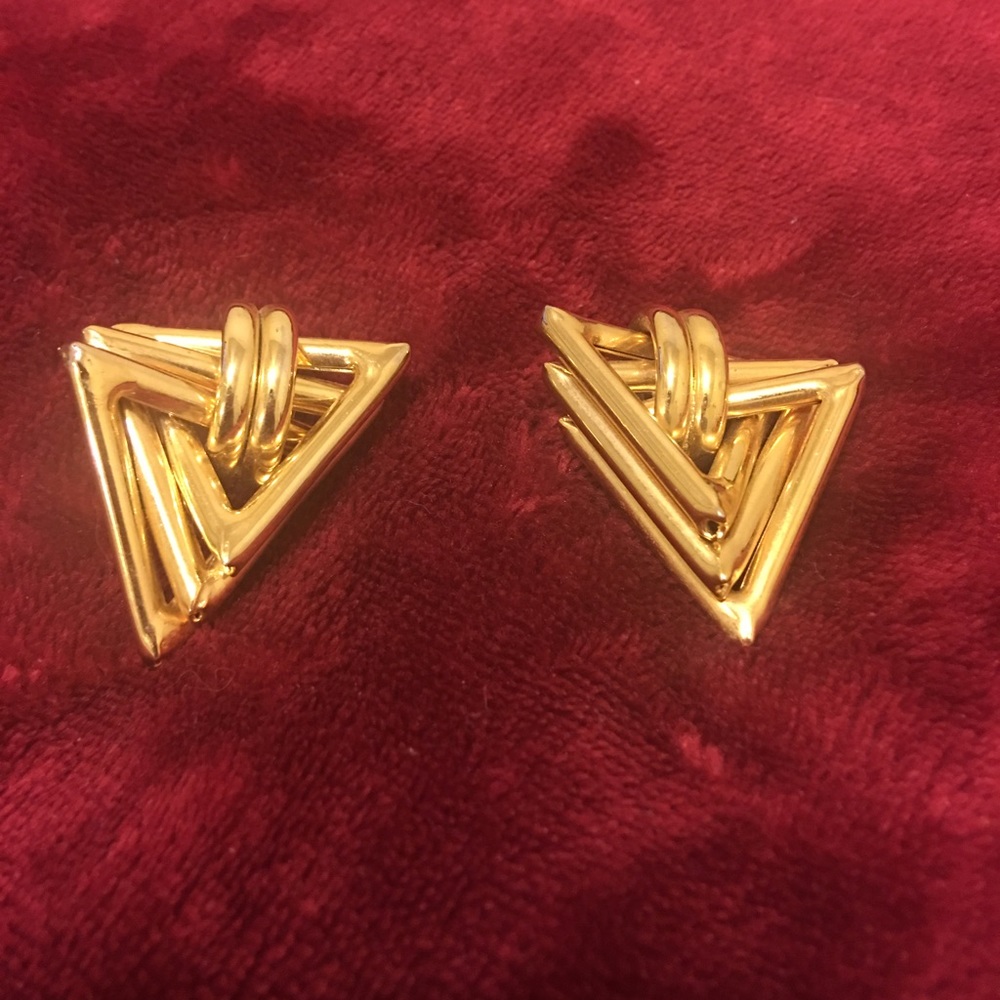 Triangle Vintage Earrings