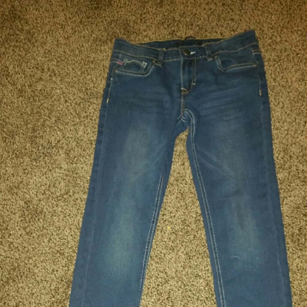 Blue skinny jeans skze 12 for young girls