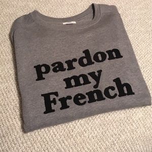 PARDON MY FRENCH JUMPER