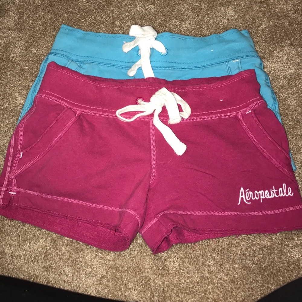 Two pairs of Aeropostale shorts