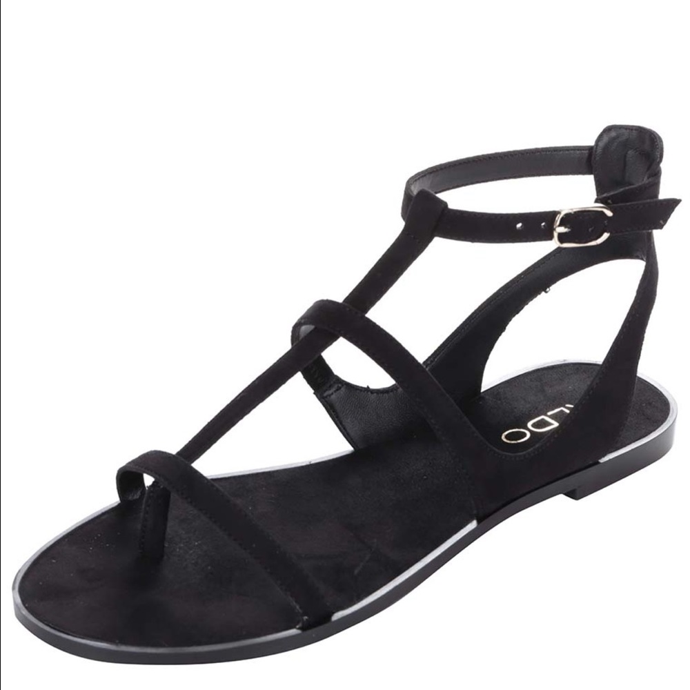 Aldo black sandals